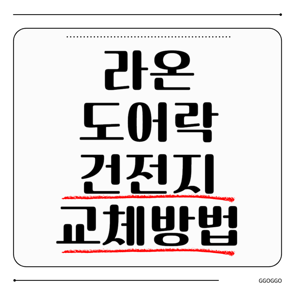 라온 도어락