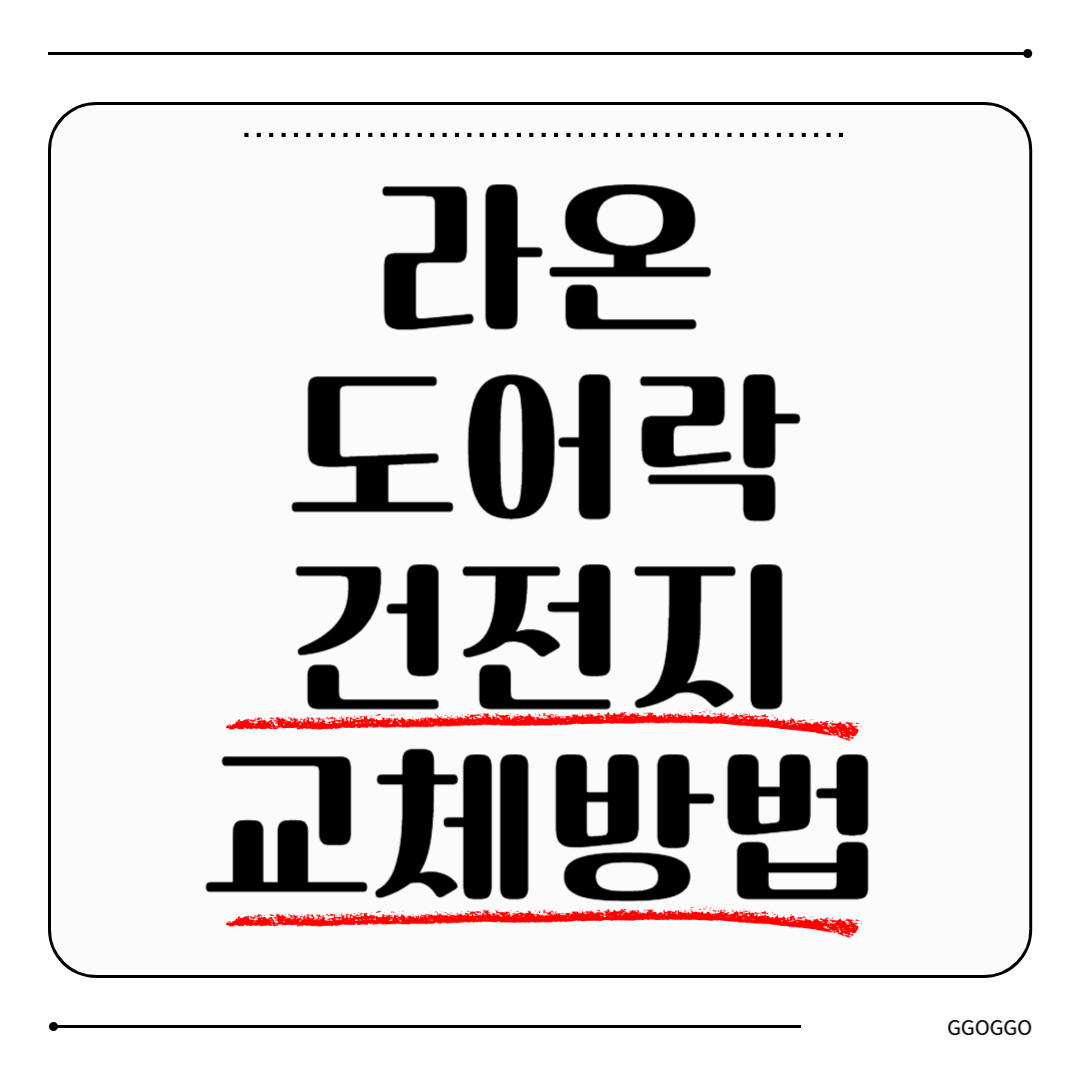 라온 도어락